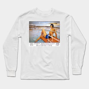 Vintage Travel Poster England New Brighton Long Sleeve T-Shirt